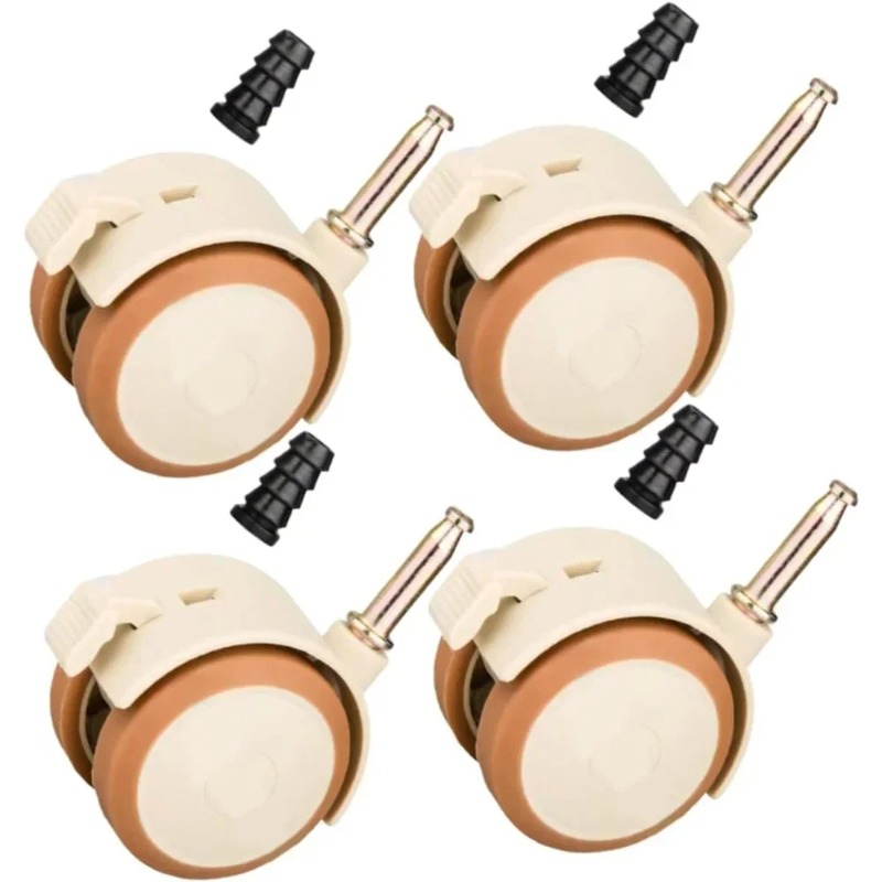2/4/6/8Pcs Swivel Caster Cabin - огляд і ціна Baby Nursery Trolley