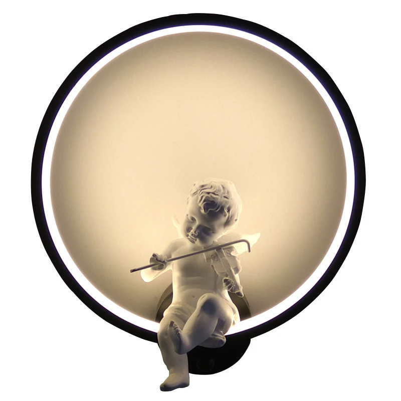 Nordic Warm Angel Wall Lamp Mo - огляд і ціна Baby Nursery Wall Lights