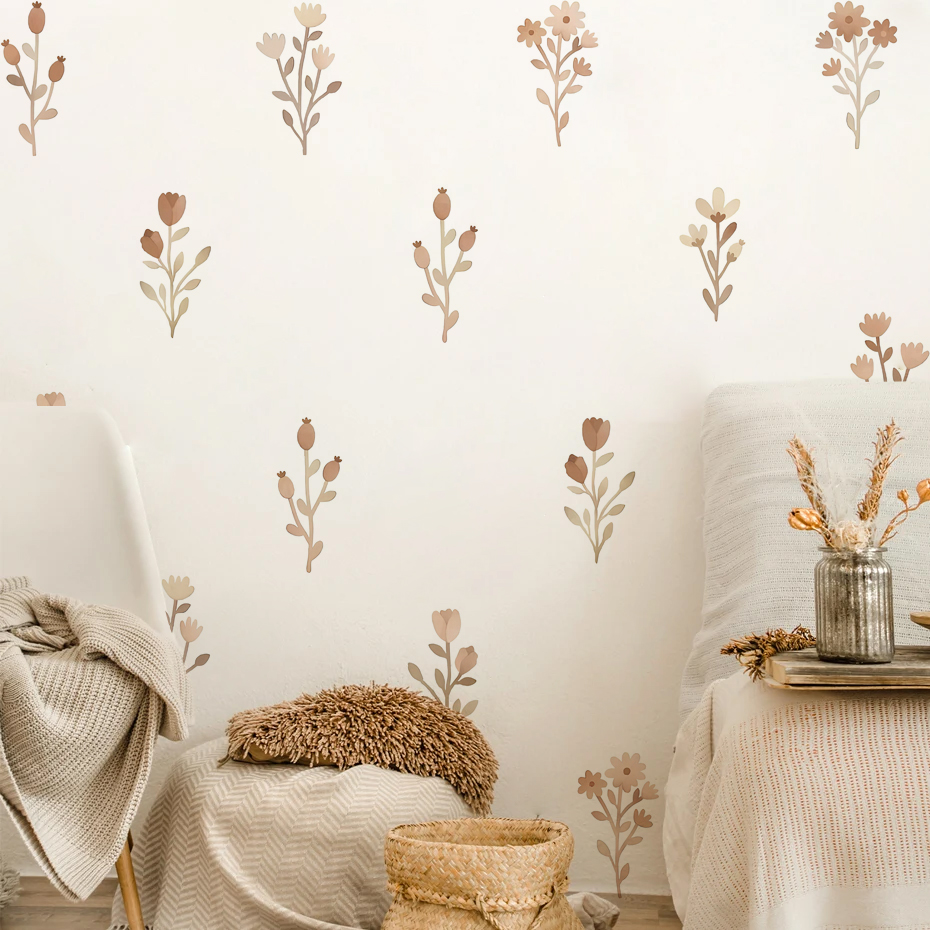 Flowers Wall Stickers for Bedr - огляд і ціна Baby Girl Nursery Quotes