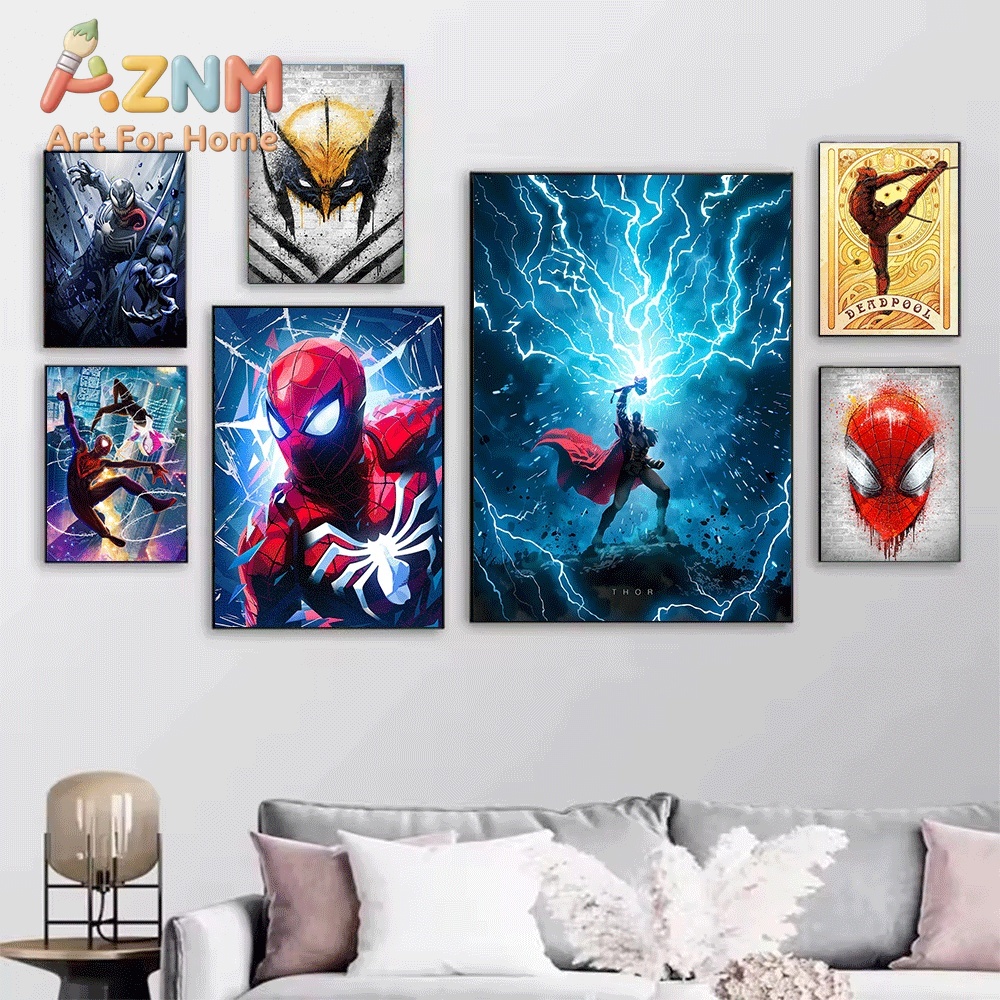 Miles Morales Spider Verse Can - огляд і ціна Baby Nursery Frames